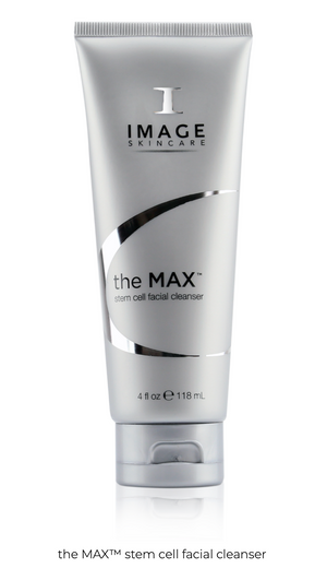the MAX™ stem cell facial cleanser